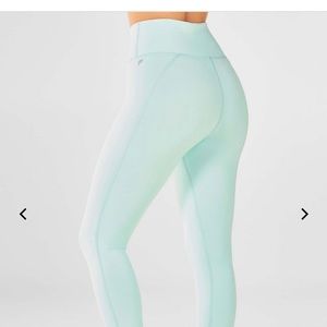 Fabletics Mint Green capri leggings